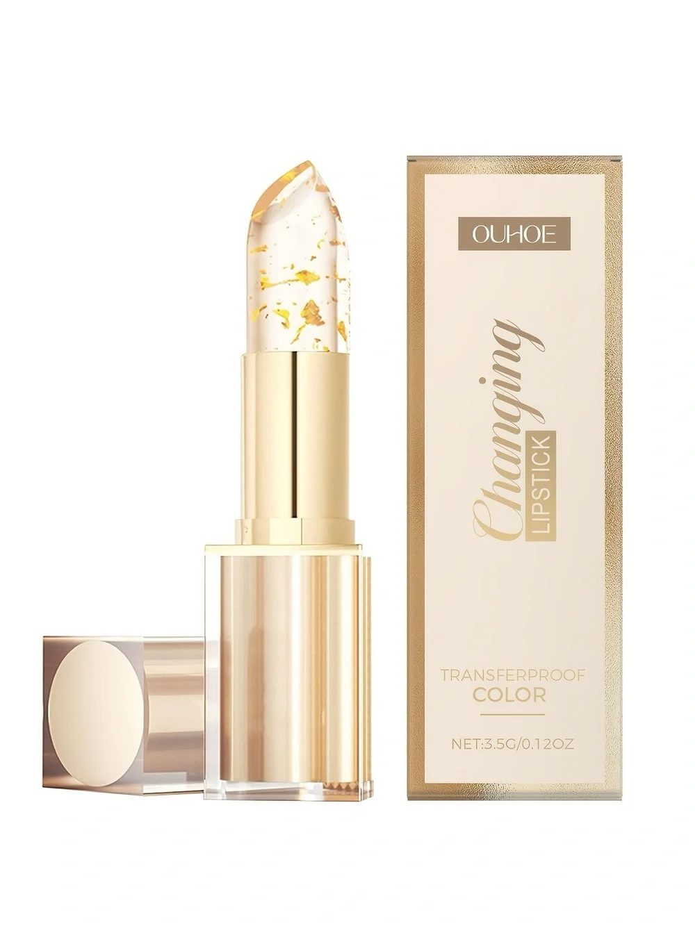 OUHOE Transfer-proof pH Changing Lipstick
